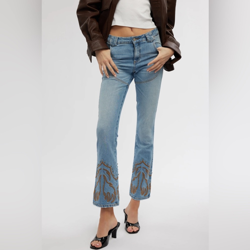 COWBOY TEARS WESTERN STRETCH JEAN